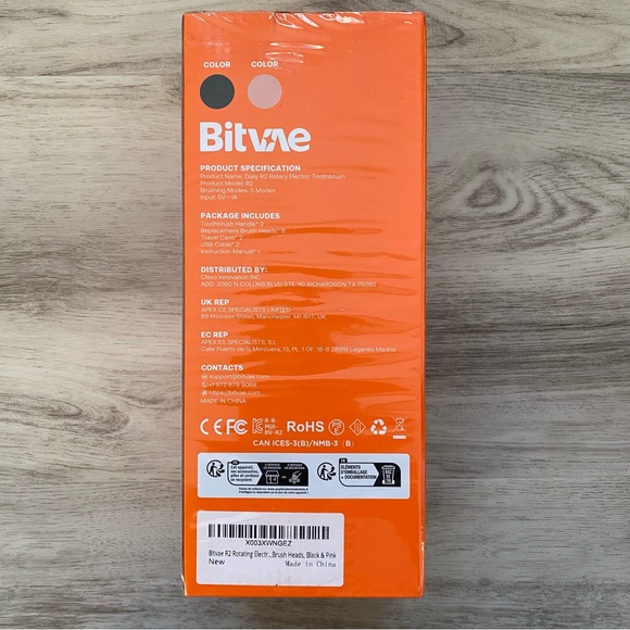 Bitvae Daily R2 Electric Toothbrush Set For Couples - Picture 3 of 4